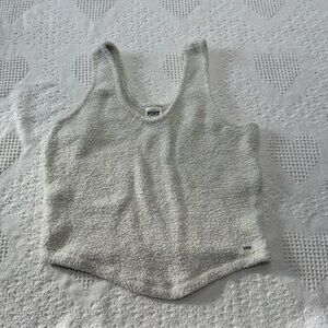 VS PINK Blanket Material Tank Top (L)